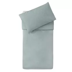 купить Детское постельное белье Jollein 003-005-67102 Set Huse de plapuma si perna Twinkling Sea Green, 100x140cm в Кишинёве 