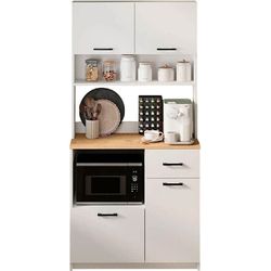 cumpără Dulap Bofigo Bufet 12-62-41 Stejar Safir/Alb în Chișinău 