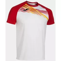 купить Одежда для спорта Joma Elite X Short Sleeve T-Shirt White Red (2XL) 103101.206 в Кишинёве 