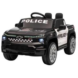 cumpără Mașină electrică pentru copii Kids car 8590091-2DRpolice Chevrolet Silverado EV(2024) în Chișinău 