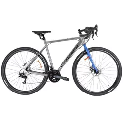купить Велосипед Crosser NORD 16S 700C 500-16S Grey/Blue 116-16-500 (S) в Кишинёве 