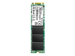 .M.2 SATA SSD  500GB Transcend "TS500GMTS825S" [80mm, R/W:530/480MB/s, 55K/75K IOPS, 180 TBW, 3DTLC]