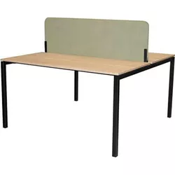 купить Офисный стол Deco Kube Twin 1380x1400 в Кишинёве 