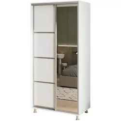 cumpără Dulap my-STYLE C10H2T03AM01-U21, 100x220, белый în Chișinău 