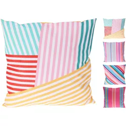 cumpără Pernă H&S 55277 Perna pentru canapea 45x45cm, în dungi (asort.) în Chișinău 