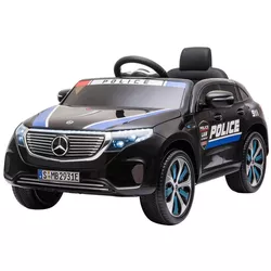 cumpără Mașină electrică pentru copii Kikka Boo 31006050330 Mercedes Benz EQC400 Police Black în Chișinău 