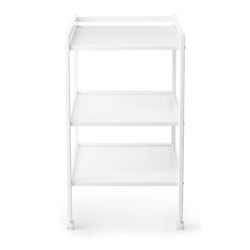 купить Комод-пеленатор Premaman PBRHMN-CCC-UNQ Masuta pentru infasare cu rafturi Alba в Кишинёве 