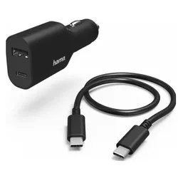 купить Зарядное устройство для ноутбука Hama 200018 Universal USB-C Car Notebook PSU/PD 65W в Кишинёве 