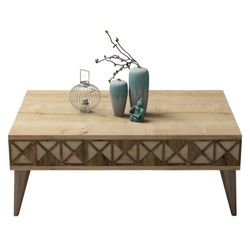cumpără Măsuţă cafea Trendy Linie, Stejar 90x34x60cm în Chișinău 