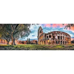 купить Головоломка Trefl R25K /22 (29030) Puzzle 1000 Panorama The Colosseum in the morning в Кишинёве 