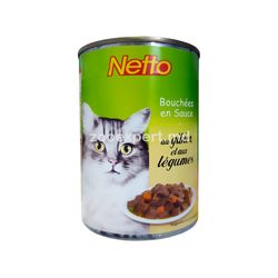 Netto кусочки мяса в соусе с овощами 410 gr