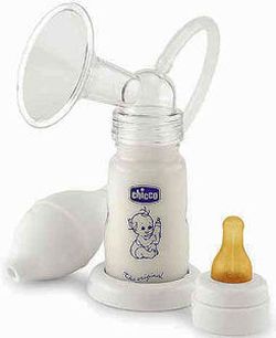 Chicco Pompă pentru sân cu biberon