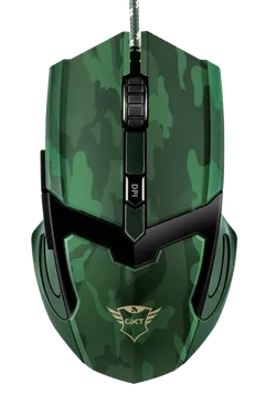 Mouse Trust GXT 101C Gav Gaming, Camo Green