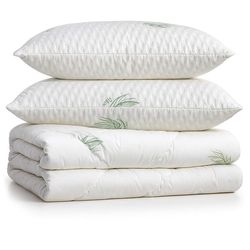 cumpără Textile de casă Somnart 023766 Set Aloe Vera Welpy/RH, pilota 220x200cm (350gr) + Perna 50x70cm în Chișinău 
