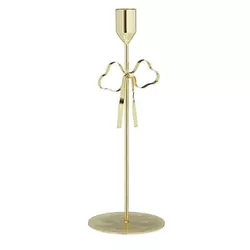 cumpără Lumânare H&S 12701 Sfesnic metalic 26cm, auriu în Chișinău 