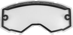 Sticlă de rezervă pentru ochelari FLY RACING LENTIL DUBĂ FĂRĂ ORIFICII de culoare transparentă