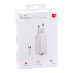 Xiaomi Charger 65W, Type-C + Type-A, AD652GEU