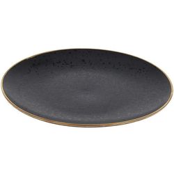купить Посуда прочая Holland 20931 Golden Rim Тарелка сервировочная 28cm Golden Rim черная в Кишинёве 