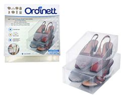 купить Короб для хранения Ordinett 51576 Органайзер для женской обуви Top Class, 2шт. 30x18.5x9.5cm в Кишинёве 