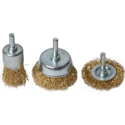 купить Набор головок, бит, насадок RTRMAX RH24111 проволочные щетки в Кишинёве 