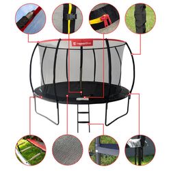 Trambulina set (max. 150 kg) d=3.66 m inSPORTline Flea PRO 23880 (6670)