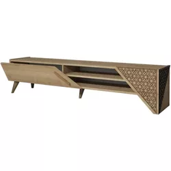 купить Тумба напольная для TV Trendy Beril 2, Stejar в Кишинёве 