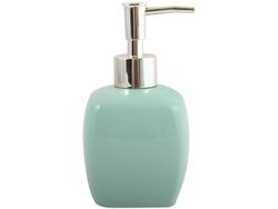 Dozator pentru sapun lichid Louise verde, ceramic