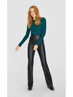 Брюки Stradivarius Чёрный 4563/059/001