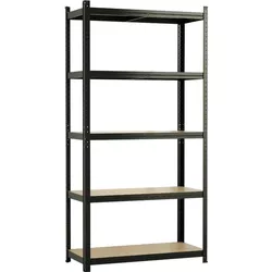 купить Cтеллаж складской Xenos SmartLine 150x70x30cm Black в Кишинёве 