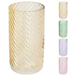 купить Ваза H&S 52553 Vaza din sticla Cilindru D9.8cm, H19сm (în asort.) в Кишинёве 