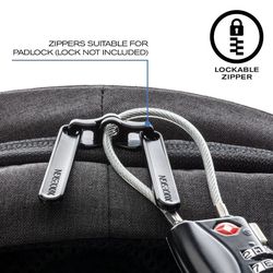 13.3" Bobby Hero Small anti-theft backpack, Navy, P705.705
