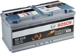 купить Автомобильный аккумулятор Bosch S5 AGM 12V 105Ah 950EN 394x175x190 -/+ (0092S5A150) в Кишинёве 