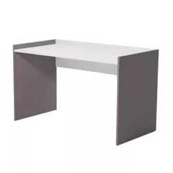 cumpără Masă de birou Smartex (10402) Tab 100cm Alb+Grafit în Chișinău 