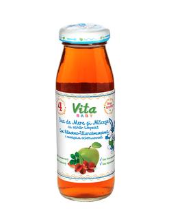 VITA Baby нектар яблоко шиповник 175 мл