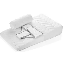 купить Гнездо для новорожденных BabyJem 132 Salteluta pozitionator pentru bebelusi Baby Reflux Pillow Alba в Кишинёве 