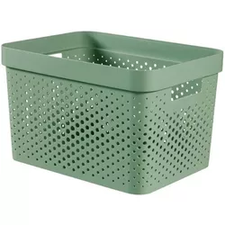 cumpără Cutie depozitare Curver Infinity Recycled 17L Green (245855) în Chișinău 