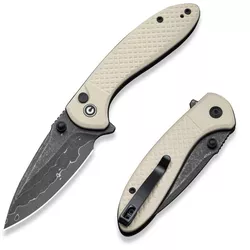 купить Нож походный Civivi C24031-DS1 Faeger, G10 ivoire, Button Lock в Кишинёве 