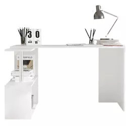 cumpără Masă de birou Trendy Gelincik, Alb, 130x74x94cm în Chișinău 