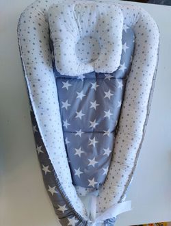 Гнёздышко в кроватку Pampy Grey