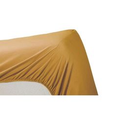 cumpără Lenjerie de pat Ambiante Collection 223135 Cotton Uni HL 160x200 Ochre în Chișinău 