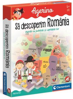 купить Головоломка As Kids 1024-50054 Agerino Sa Descoperim Romania Educativ в Кишинёве 
