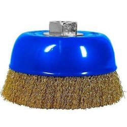 купить Набор головок, бит, насадок S&R 136132125 Металлическая чашечная щётка 125 мм x M14 d0.3/6500 в Кишинёве 