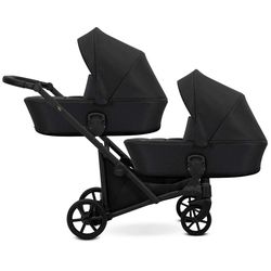 cumpără Сărucior pentru copii Kunert Carucior pentru gemeni Brav Duo Black (BD-01) în Chișinău 