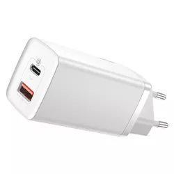 купить Зарядное устройство сетевое Baseus CCGAN2L-B02 White в Кишинёве 