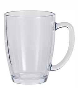 cumpără Cană Excellent Houseware 36414 Set cani 4buc, 400ml, din sticla, in cutie în Chișinău 