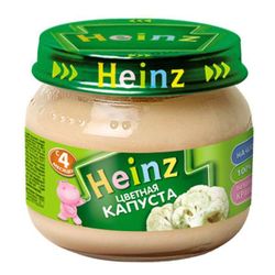 Heinz piure din conopidă 4+ luni, 80 g