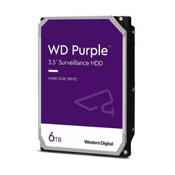 3.5" HDD  6.0TB -SATA-128MB Western Digital "Purple Surveillance (WD62PURZ)"