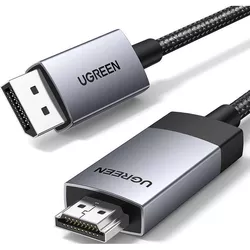купить Кабель для IT Ugreen 15774 Cable DP to HDMI 4K@60Hz 2M, Black в Кишинёве 
