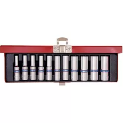 купить Набор головок, бит, насадок King Tony 2511MR набор торцевых головок глубоких 6 гран. 4-13 мм 1/4", 11 пр. в Кишинёве 