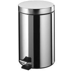 cumpără Coș de gunoi Bisk 00056 cu pedala 7L inox, crom, BISK în Chișinău 